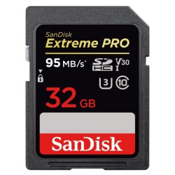 32GB SD KART 95MB-S EXT PRO C10 SANDISK SDSDXXG-032G-GN4IN