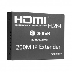 S-LINK SL-HDEX210M RJ45 TO HDMI EXTENDER H.264-HDMI 200M UZATICI