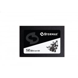 STORMAX BLACK 512 GB 2.5" SATA3 SSD 550/530 (SMX-SSD30BLCK/5...