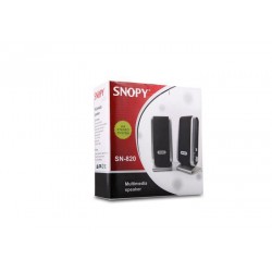 SNOPY SN-820 2.0 USB HOPARLOR SIYAH-GUMUS