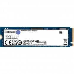 KINGSTON SNV2S-1000G NV2 1TB 22X80MM PCIE 4.0 X4 M.2 NVME SSD