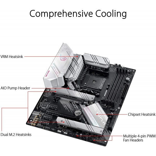 STRIX-B550-A ASUS AM4 DDR4 4600MHZ ANAKART