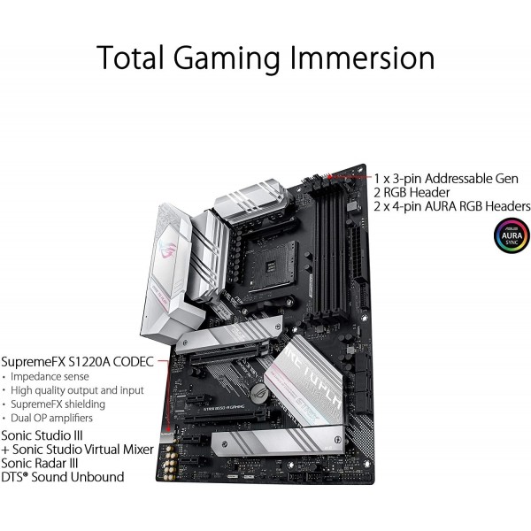 STRIX-B550-A ASUS AM4 DDR4 4600MHZ ANAKART