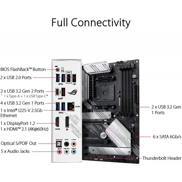 STRIX-B550-A ASUS AM4 DDR4 4600MHZ ANAKART