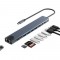 SENSEI TYPE-C 10IN1 HDMI COK FONKSIYONLU USB 3.0 DOCK STATION