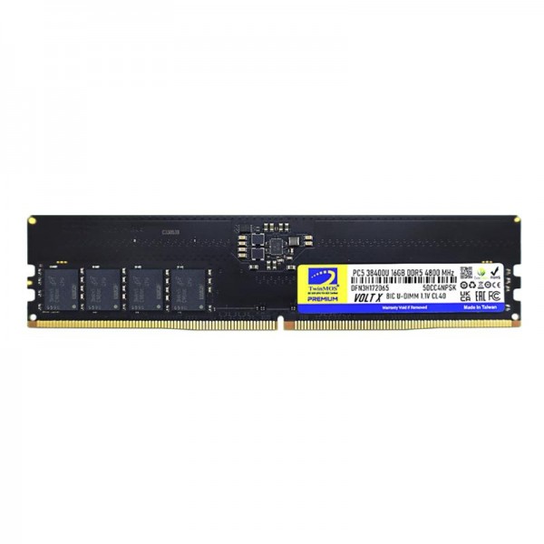 16 GB DDR5 4800MHZ TWINMOS CL40 DT TMD516GB4800U40