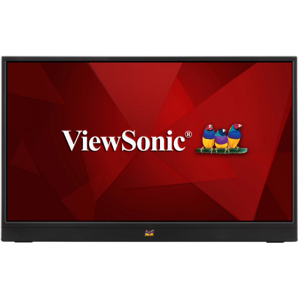 VIEWSONIC VA1655 MONITOR 15.6 7MS 60HZ IPS 1920X1080 FHD 250 HDMI USB TYPE C 16:9 50M:1 16.2M HOPARLOR MAVI ISIK FILTRESI TILT PIVOT ENERGY STAR EPEAT