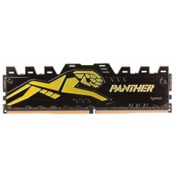 APACER PANTHER BLACK-GOLD 32GB (1X32GB) 3200MHZ CL16 DDR4 GAMING RAM (AH4U32G32C2827GAA-1)