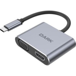 DARK DK-AC-U31XMST TYPEC 3.1 TO HDMI + VGA CEVIRIC