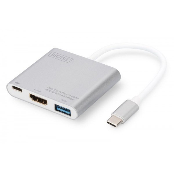 DIGITUS DA-70838-1 USB TYPE-C TO USB3.0-HDMI-TYPEC