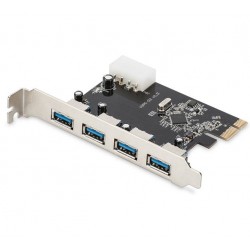 DIGITUS DS-30221-1 4 PORT'LU USB 3.0 PCI EXP.KART