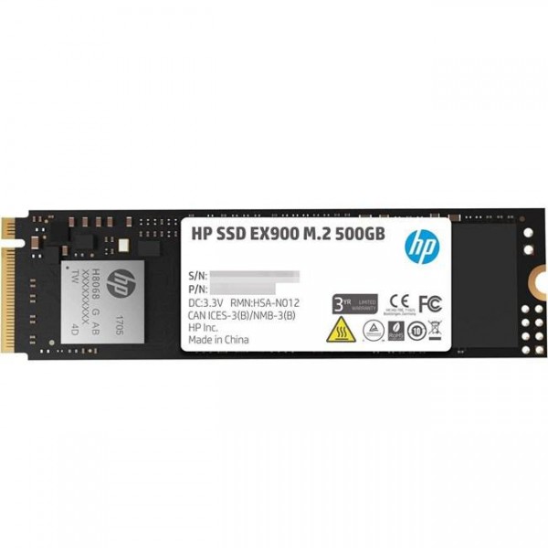 HP 500GB EX900 M.2 NVME 2150-1815 2YY44AA
