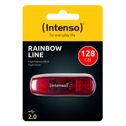 128GB USB2.0 3502491 RAINBOW LINE INTENSO