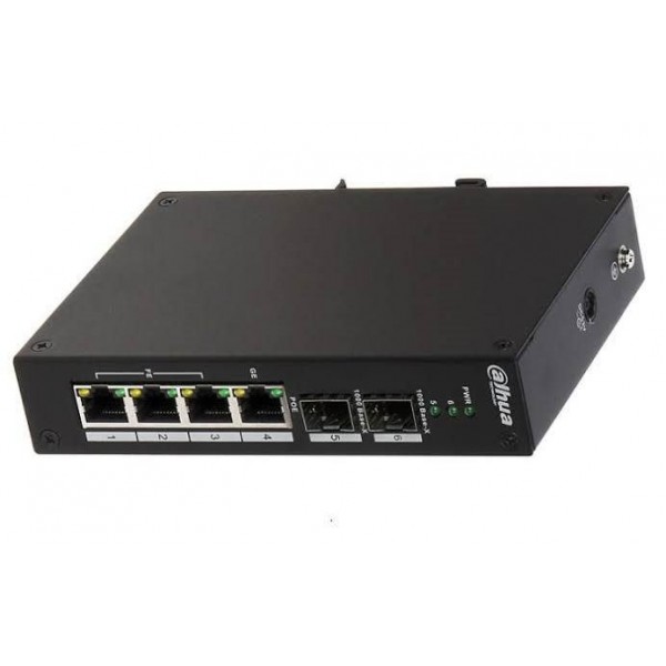 PFS3206-4EP-96 DAHUA 4 PORT 96W POE SWITCH