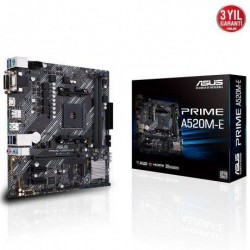 PRIME-A520M-E ASUS AM4 DDR4 4600MHZ ANAKART