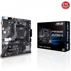 PRIME-A520M-K ASUS AM4 DDR4 ANAKART