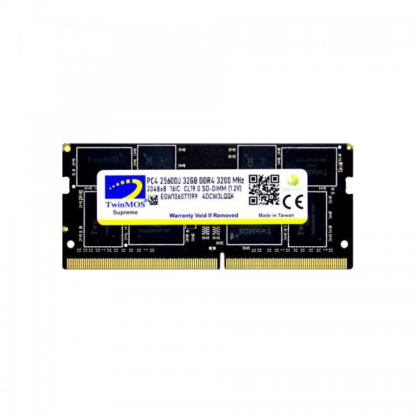 TWINMOS DDR4 32GB 3200MHZ NOTEBOOK RAM