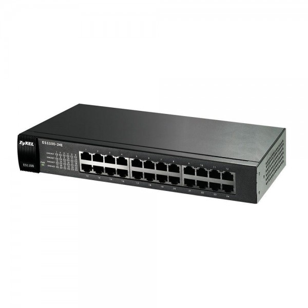 ZYXEL ES1100-24E 24 PORT 10-100 MBPS YONETILEMEZ SWITCH